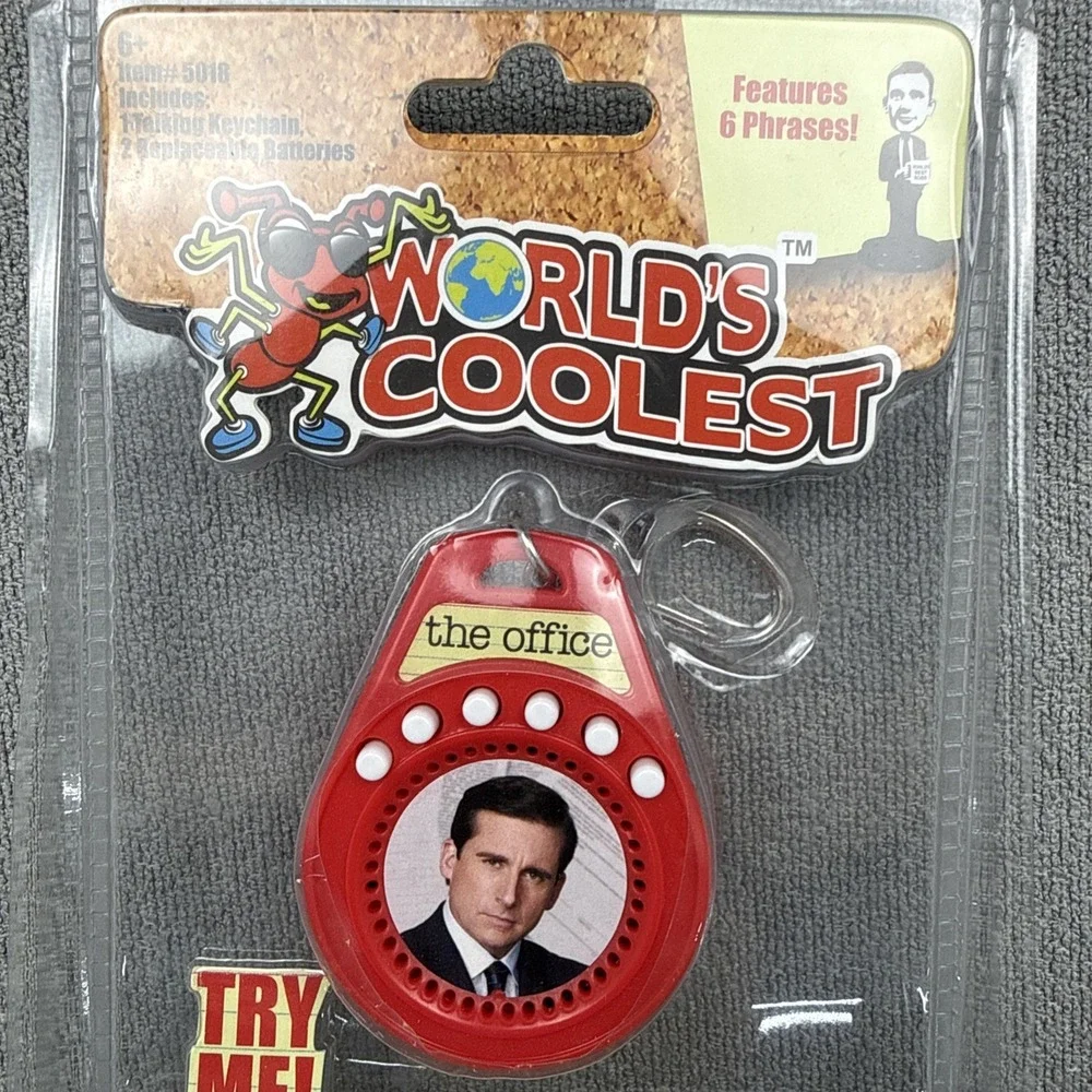 World's Coolest MICHAEL - THE OFFICE Talking Keychain TV Show Quotes